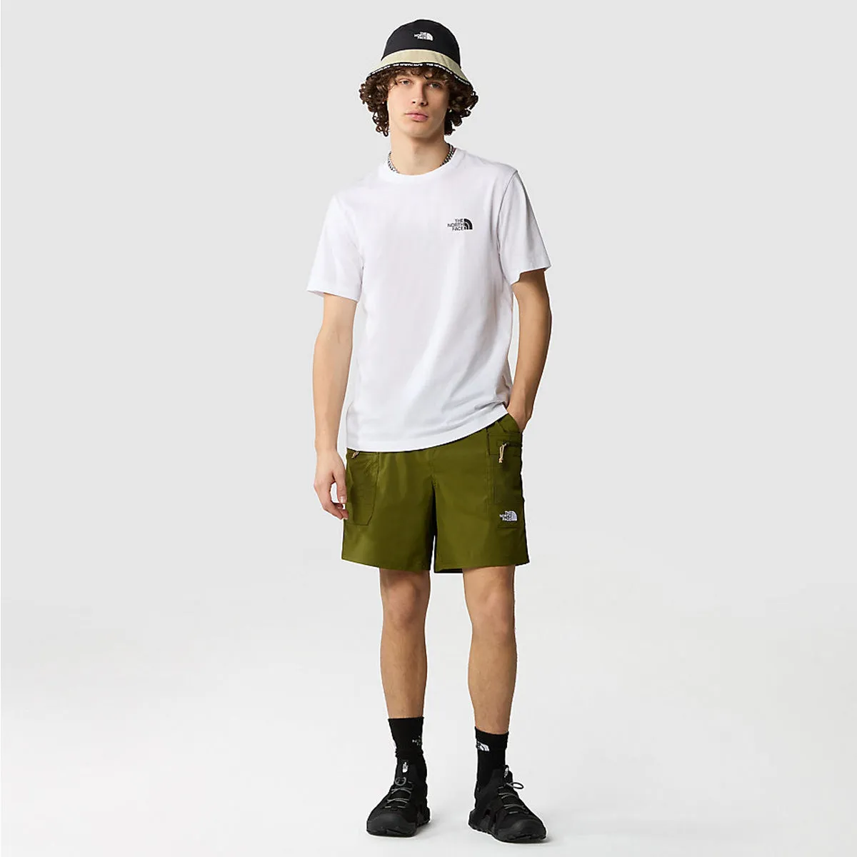The North Face - T-Shirt Simple Dome TNF White - NF0A87NG - TNF/WHITE