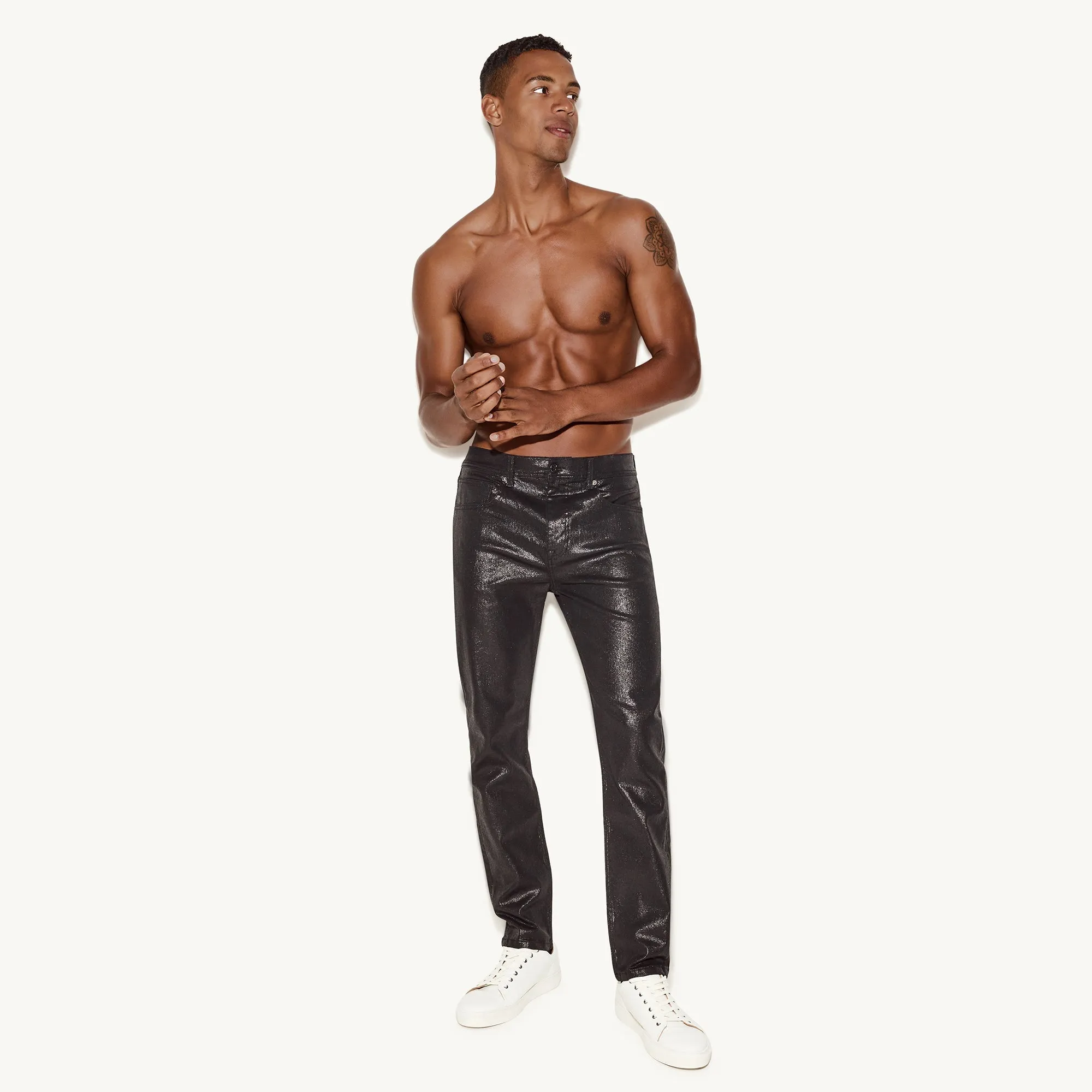 The Skinny Jean Waxed Denim