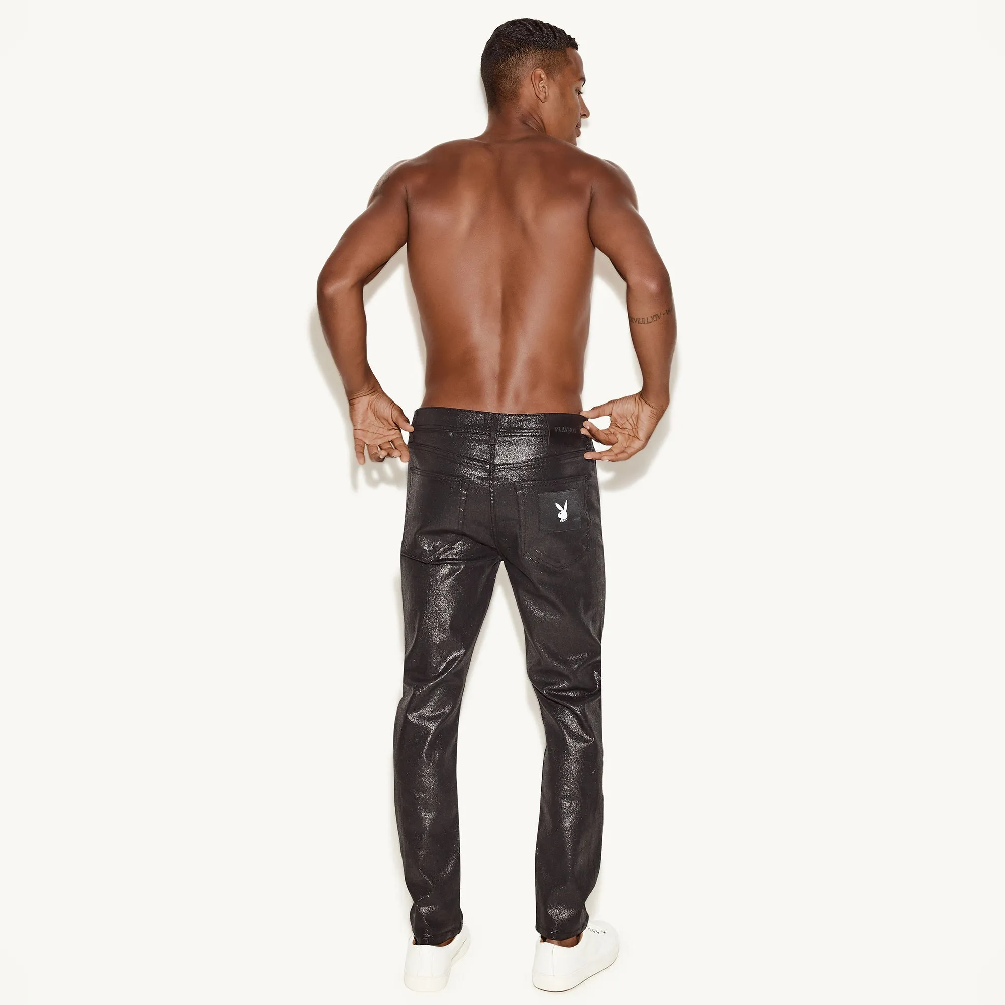 The Skinny Jean Waxed Denim