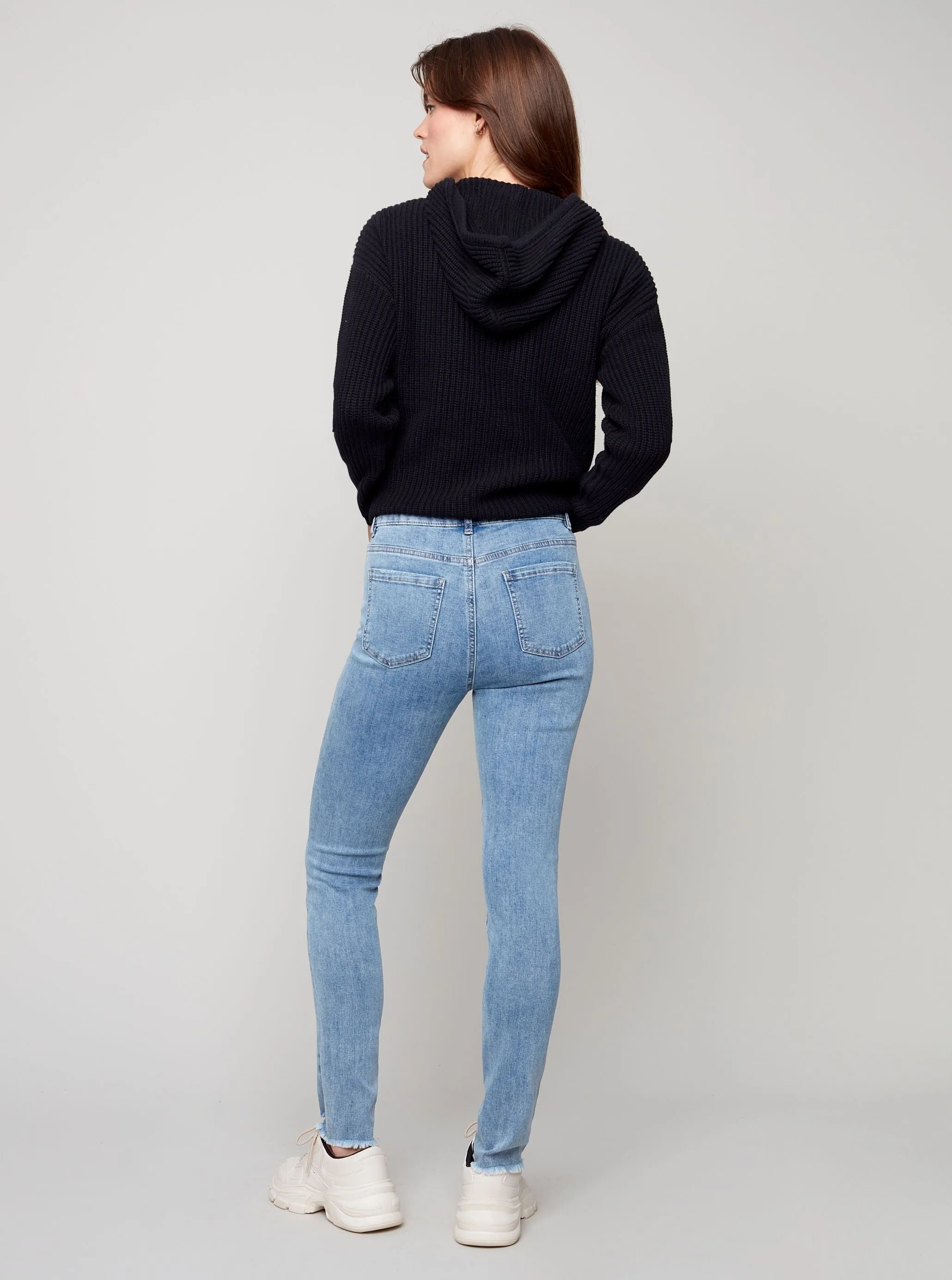 Tic Tack Toe Painted Pant [Light Blue-C5353]