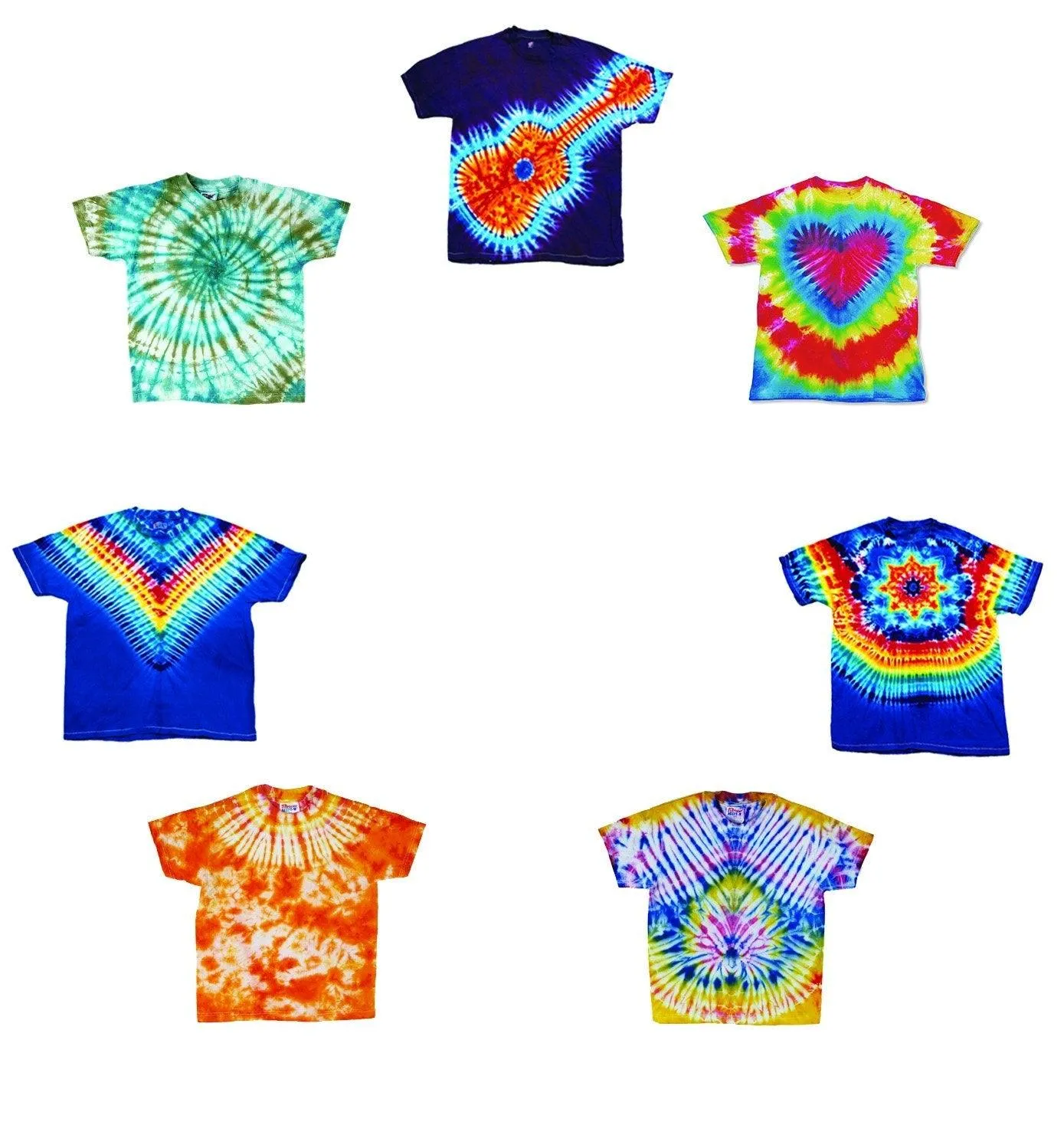 Tie Dye Kit - Dyes 5 Shirts