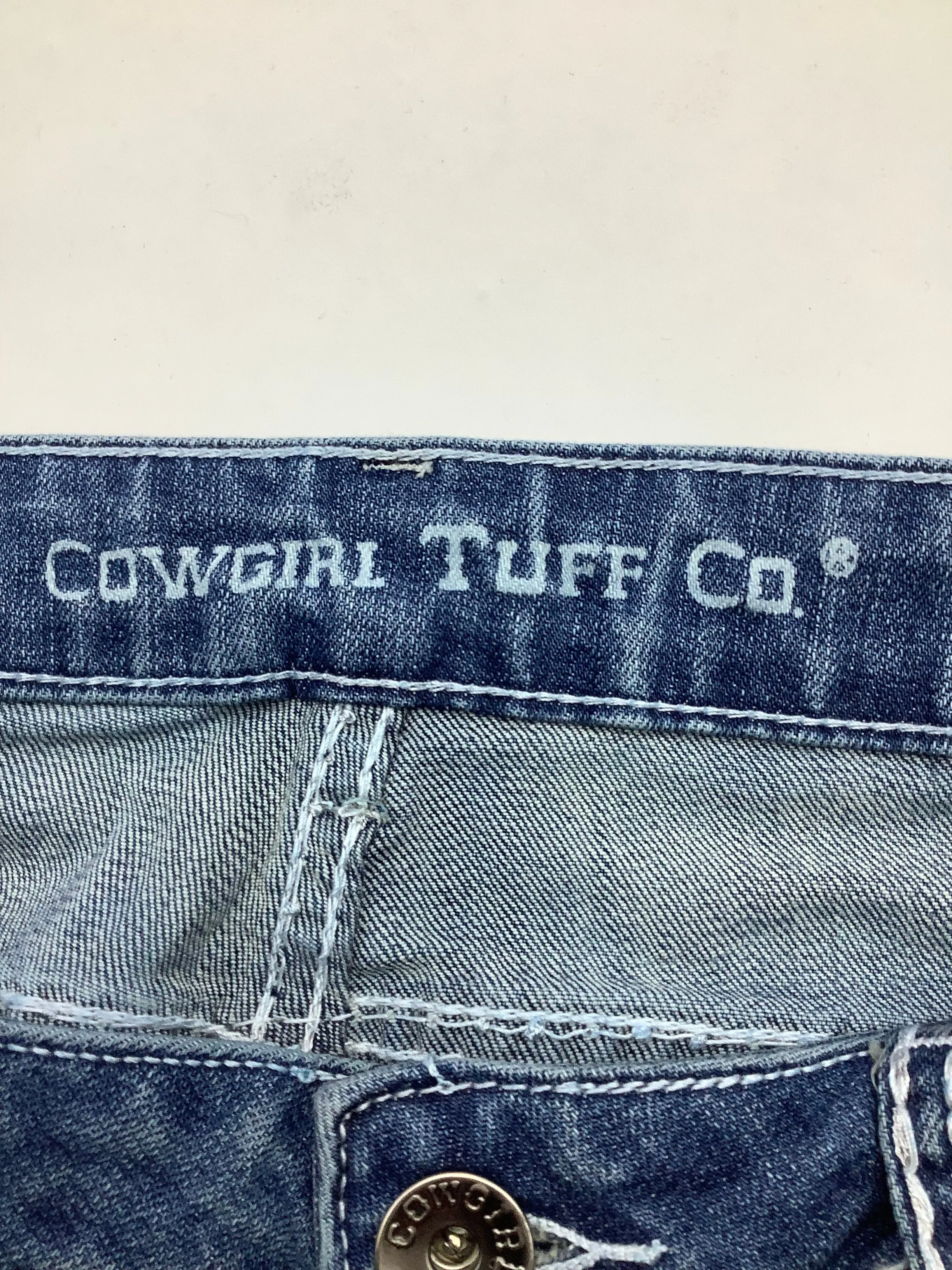 Tuff Co Women's Extra Love And Strength Jeans Blue Size: 33/37