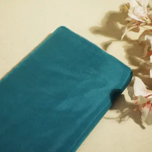 Turquoise Blue Liquid Organza SE-24649