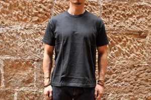 Unique Garment 7oz 'Airy' Plain Loopwheel Tee (Black)