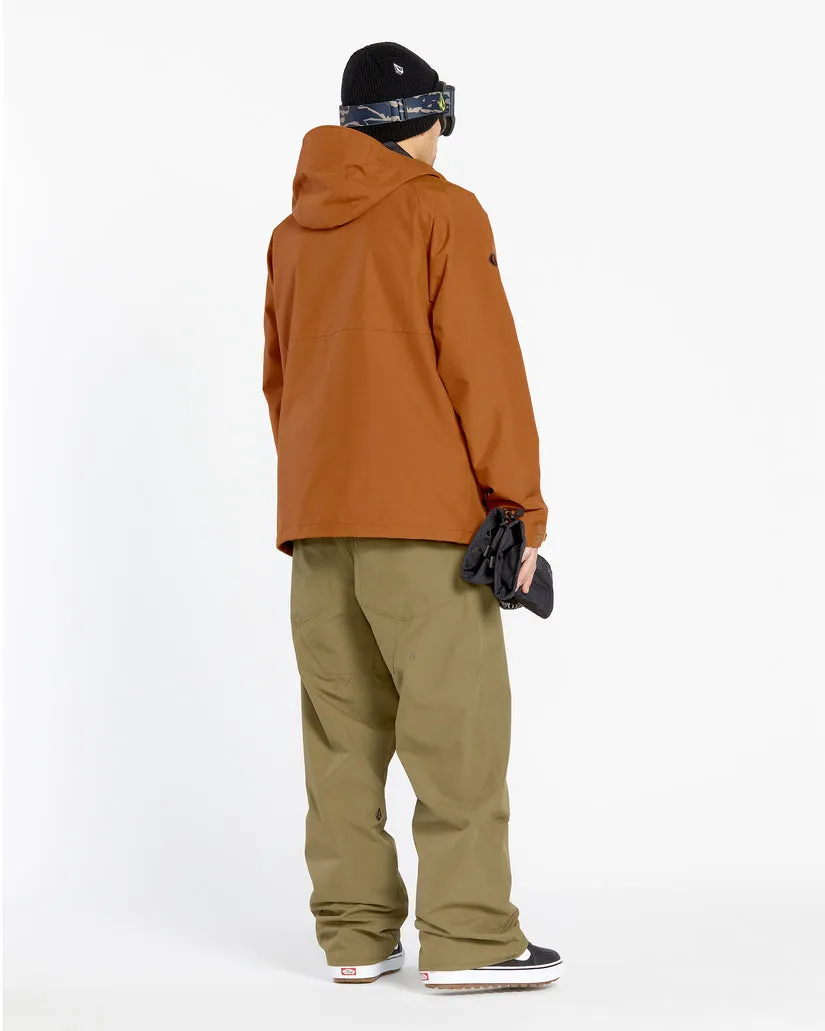 Volcom Men's 2836 Insulated Jacket - Caramel