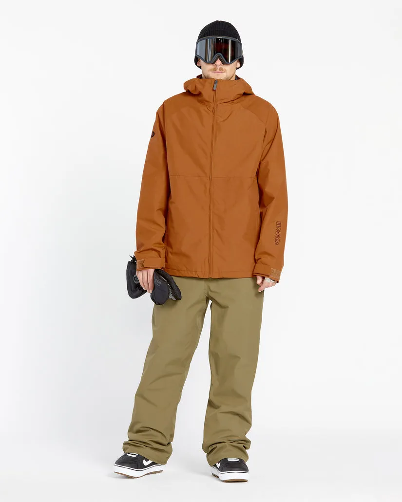 Volcom Men's 2836 Insulated Jacket - Caramel