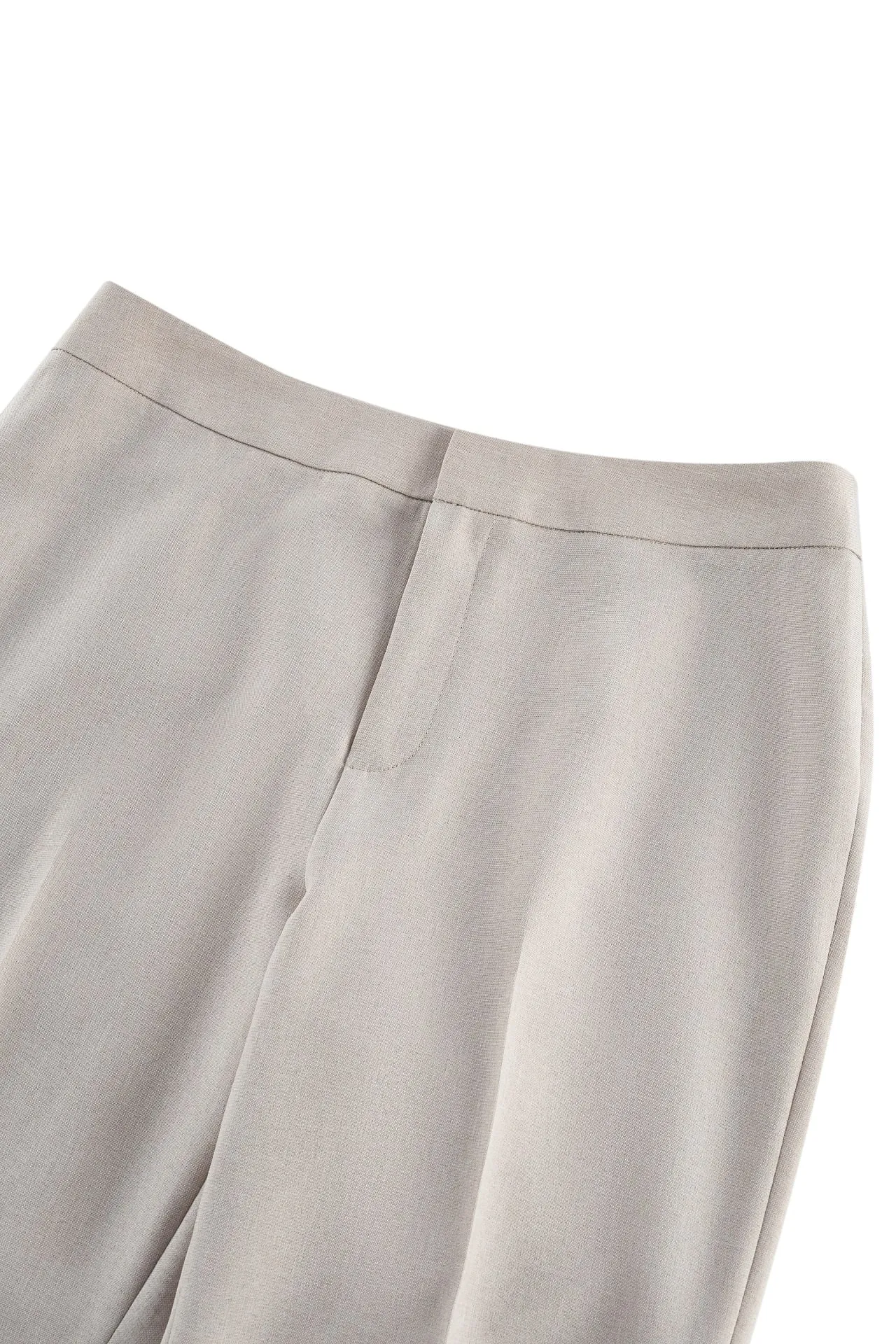 Water & Oil Repellent Ankle Cigarette Suit Pants