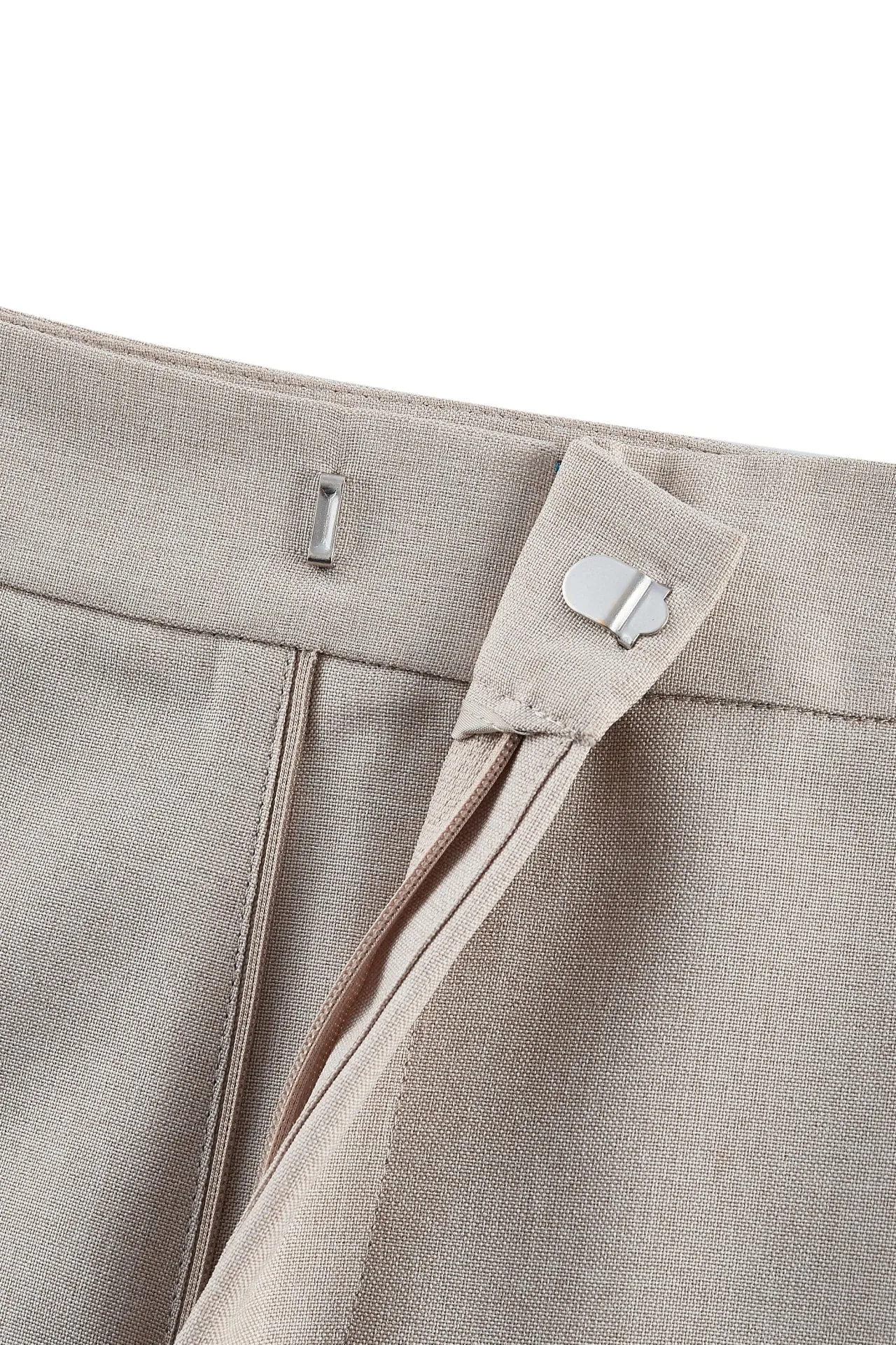 Water & Oil Repellent Ankle Cigarette Suit Pants