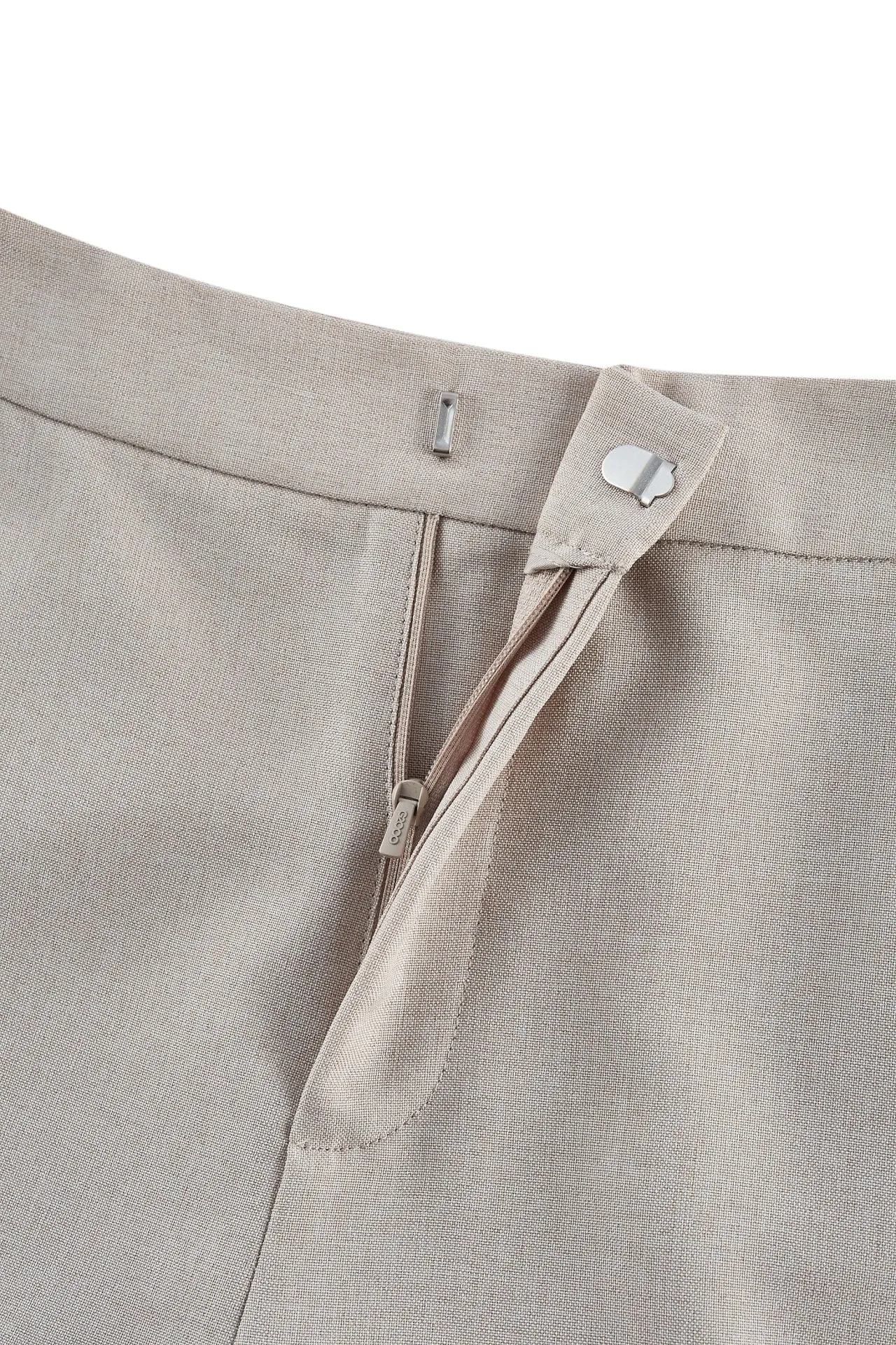 Water & Oil Repellent Ankle Cigarette Suit Pants