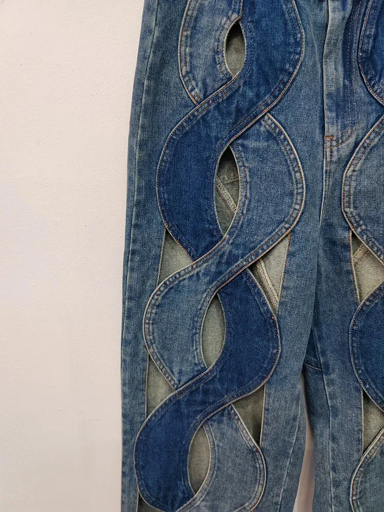 Women's Elegant Viper's Touch Jeans