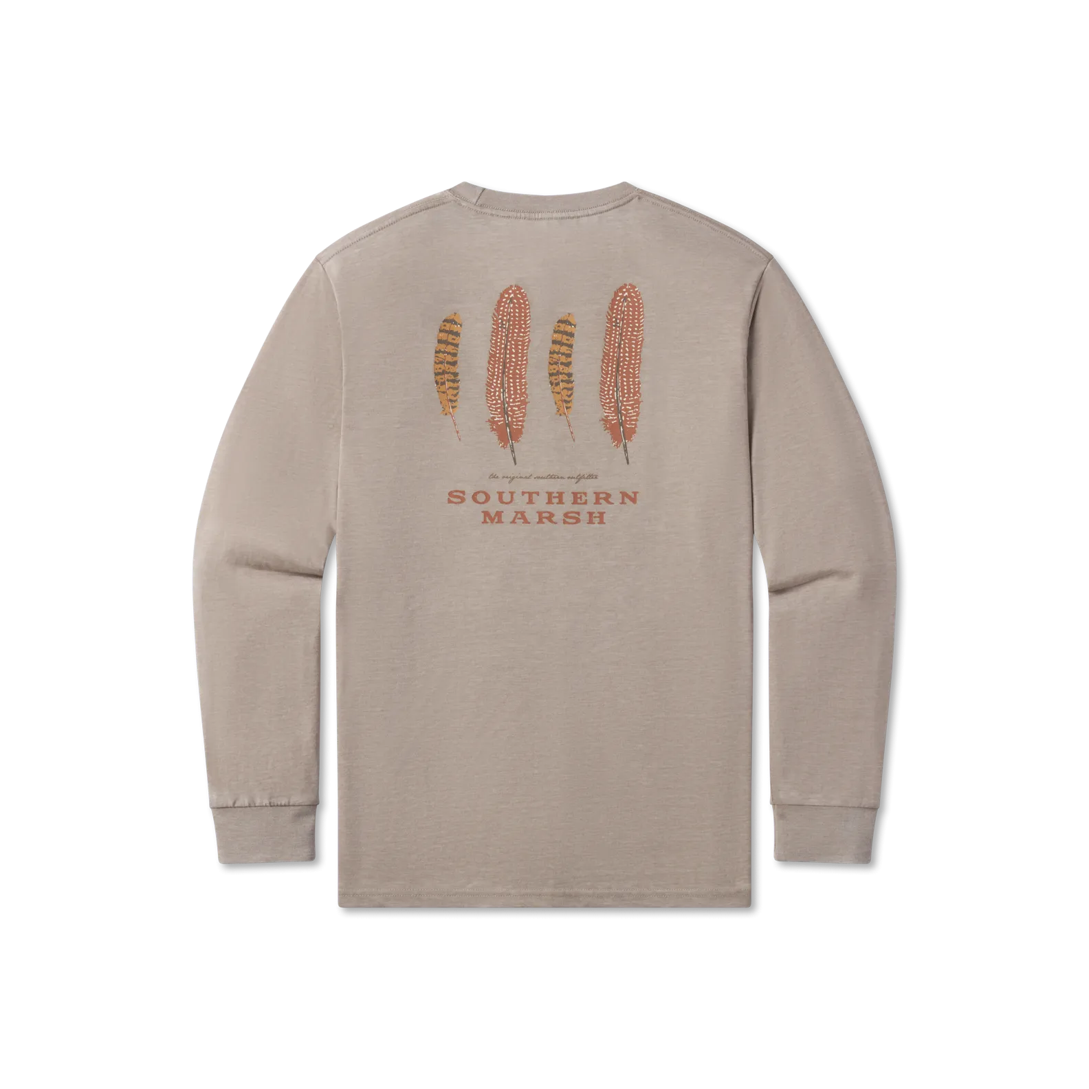 Youth SEAWASH™ Tee - Waterfowl Feathers - Long Sleeve